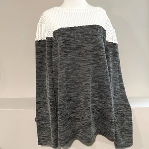 Colorblock sweater